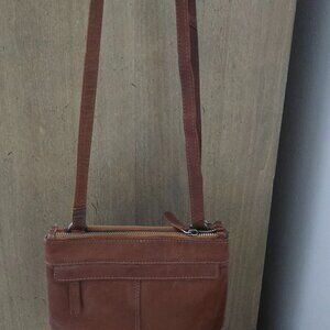 Learher shoulder bag